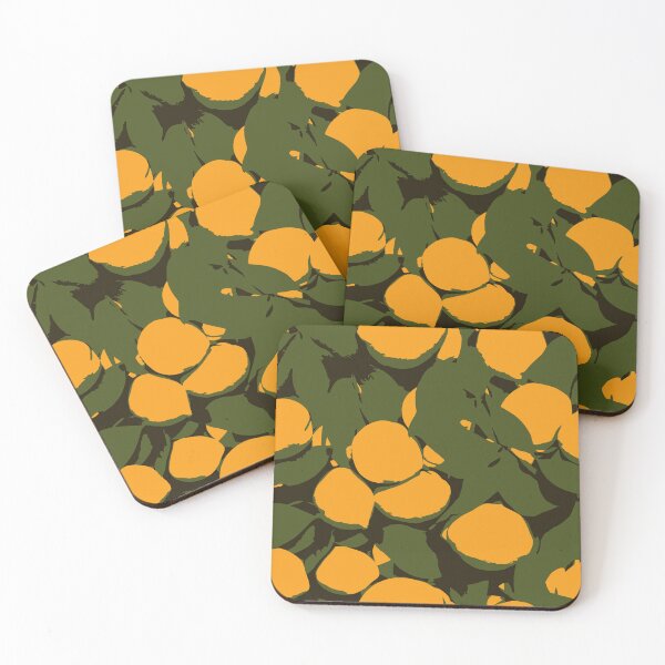 Item preview, Quatrefoil Shape Sabattier filter subdued Citrus Sunrise designed and sold by Andy Merz.