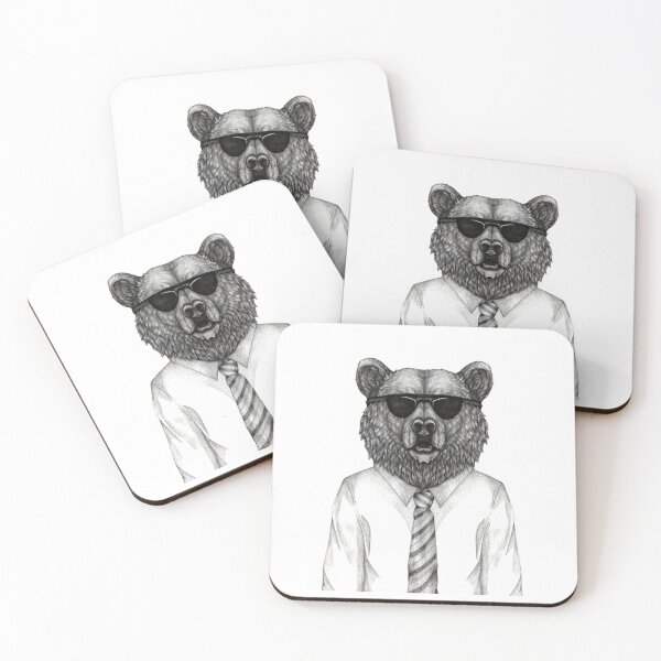 Item preview, Boss Bear Illustration designed and sold by ByCovee.
