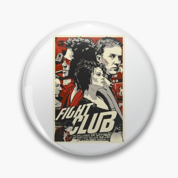 Fight Club Pins and Buttons for Sale | Redbubble