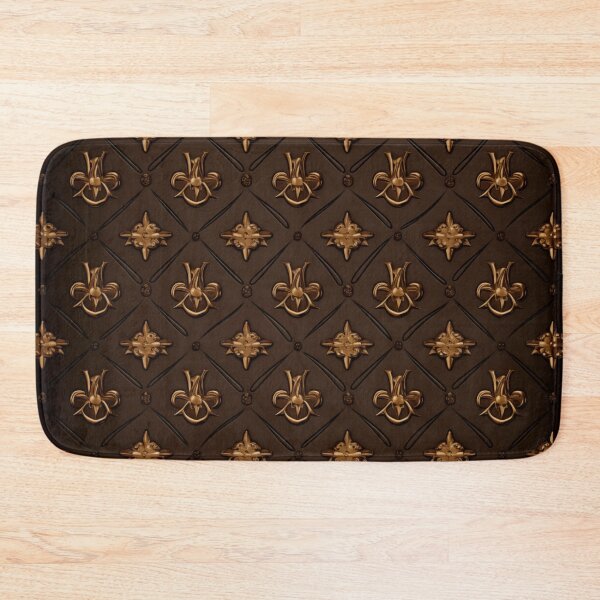 Item preview, Golden Fleur-de-Lis Elegance | Luxurious Vintage-Inspired Pattern designed and sold by David Balzen.