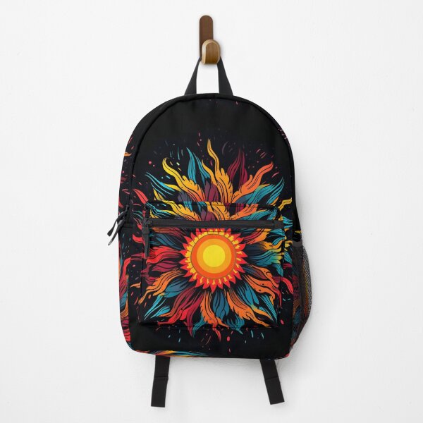Item preview, colorful abstract sunburst pattern designed and sold by dcrc.