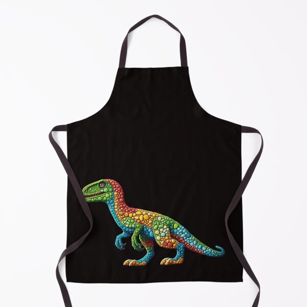 Item preview, Vibrant Velociraptor: A Mosaic Masterpiece designed and sold by MachineDesigned.