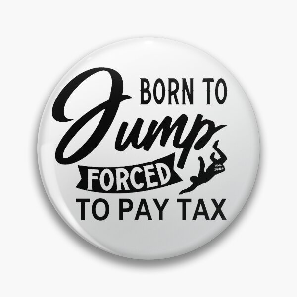 Item preview, Born to Jump; Parachuting; designed and sold by StickerApe.