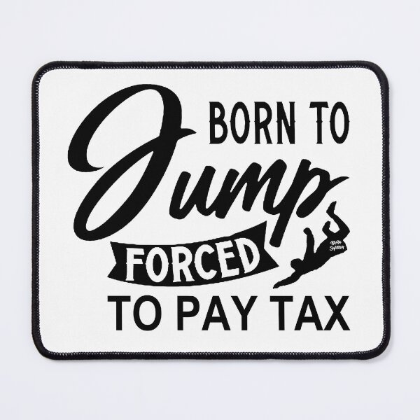 Item preview, Born to Jump; Parachuting; designed and sold by StickerApe.