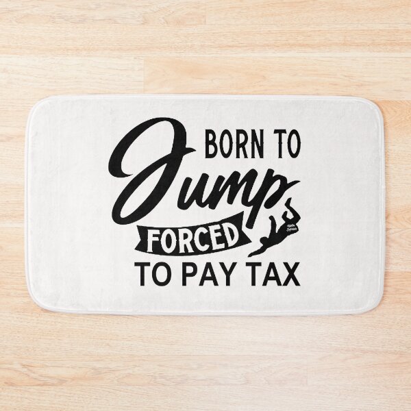 Item preview, Born to Jump; Parachuting; designed and sold by StickerApe.