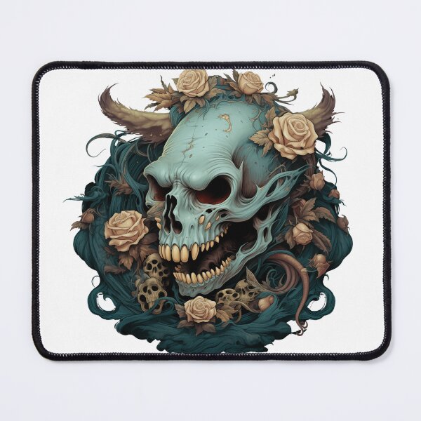 Item preview, skull zombie rat head designed and sold by TurekDudi.
