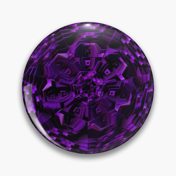 Item preview, Geomettric Purple Flower Tile designed and sold by TheRulerofEarth.