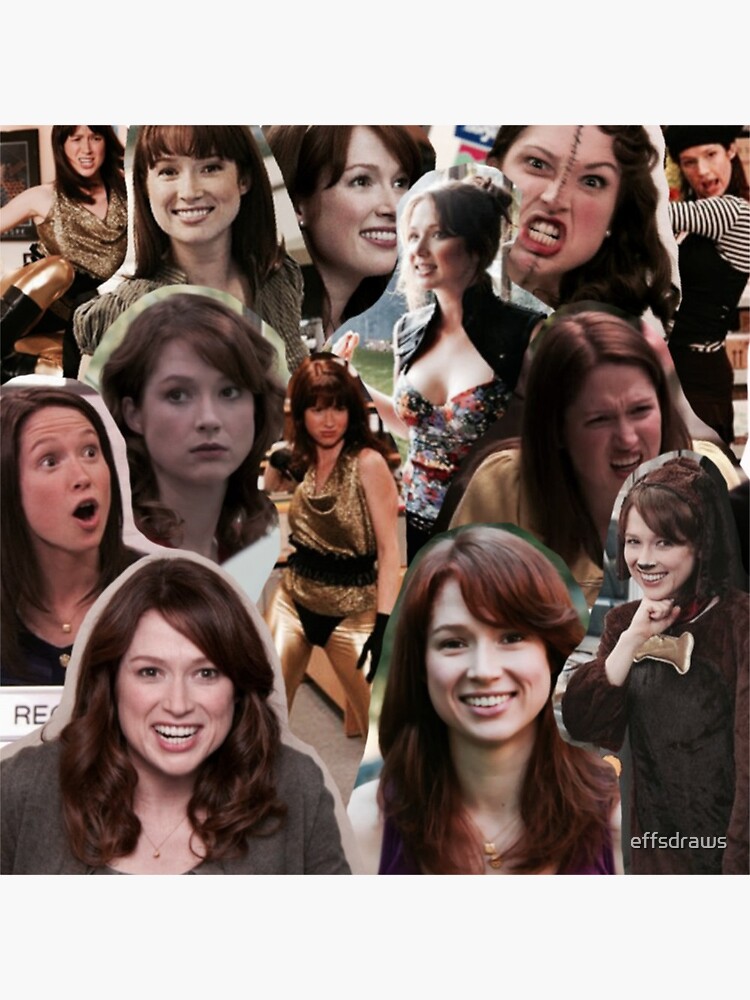 The Office Erin Hannon Ellie Kemper Premium Matte Vertical Poster