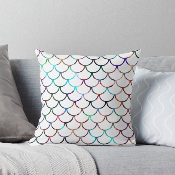 Item preview, White Fish Scales & Rainbow Colors designed and sold by Jared Davies.