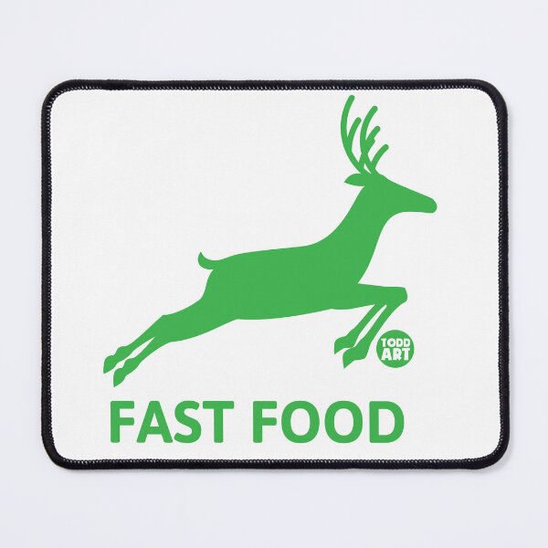 Item preview, FAST FOOD DEER  designed and sold by TODD GOLDMAN.