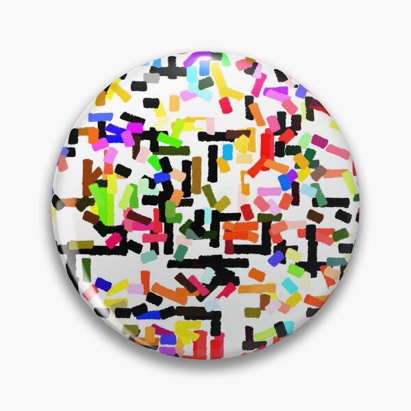 Item preview, Impressionistic Modern Art Dabs of Color designed and sold by Sharon Schwalbe.