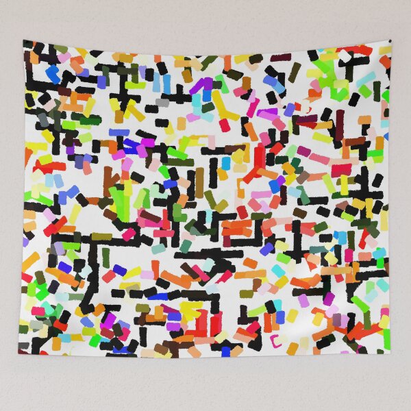 Item preview, Impressionistic Modern Art Dabs of Color designed and sold by Sharon Schwalbe.