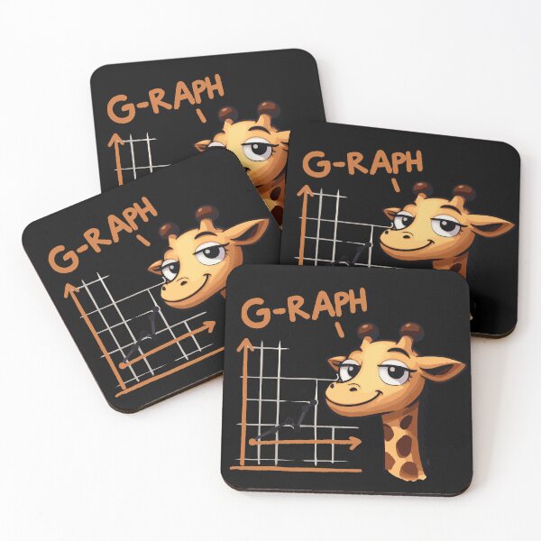 Artikelvorschau, Math Graph Giraffe entworfen und verkauft von DoodleDashShop.