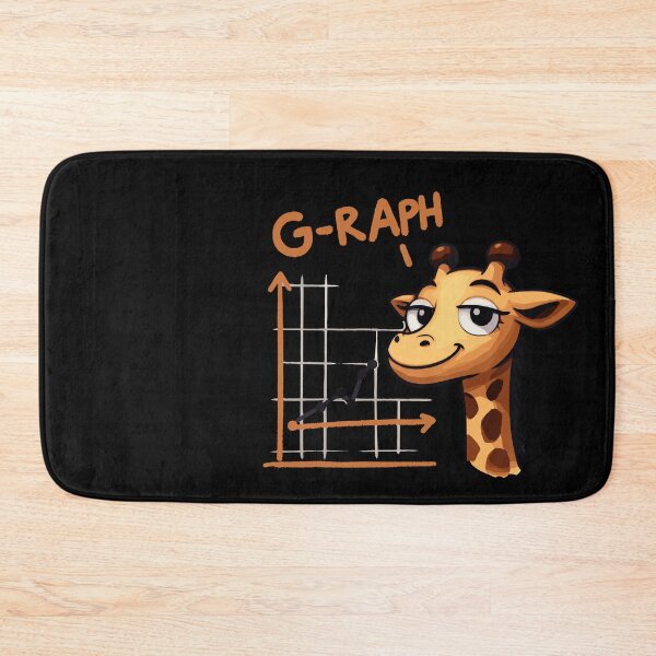 Artikelvorschau, Math Graph Giraffe entworfen und verkauft von DoodleDashShop.