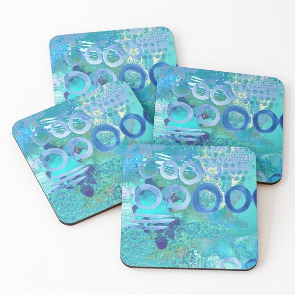 Item preview, Blue Heaven Abstract Art designed and sold by Sheree Burlington.