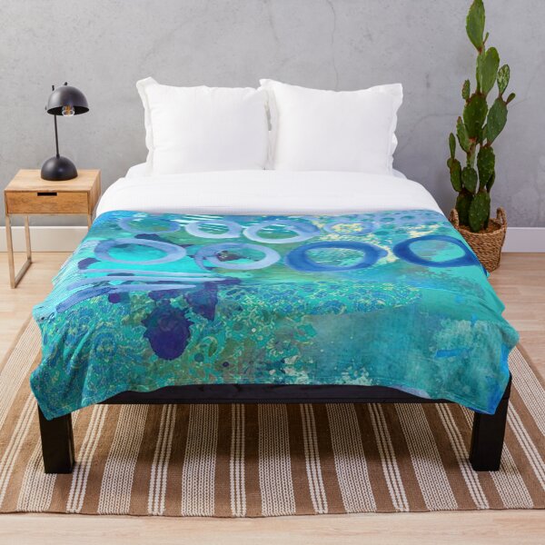 Item preview, Blue Heaven Abstract Art designed and sold by Sheree Burlington.
