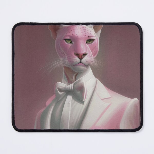 Item preview, The Butler, Pink Panther Anthropomorphic Artwork designed and sold by Elliott G.W..