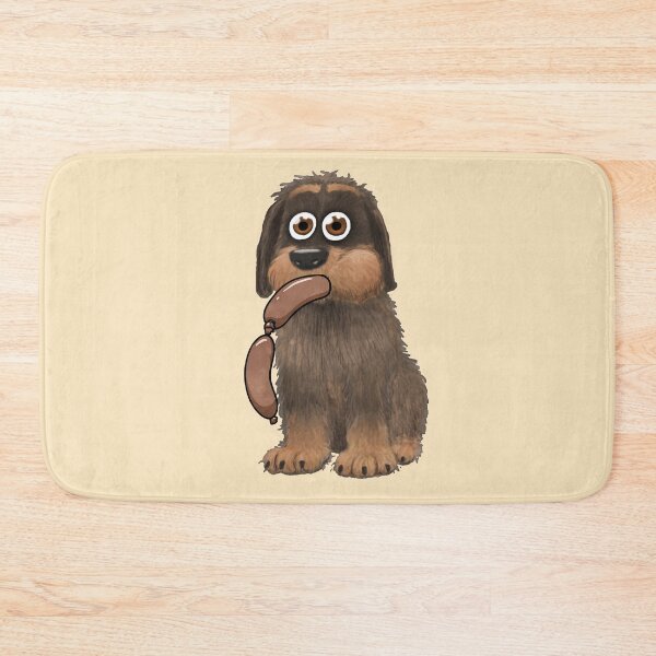 Item preview, Dachshund with sausage designed and sold by SuRReal3D.