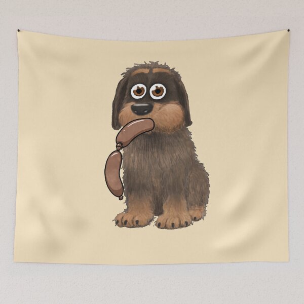 Item preview, Dachshund with sausage designed and sold by SuRReal3D.