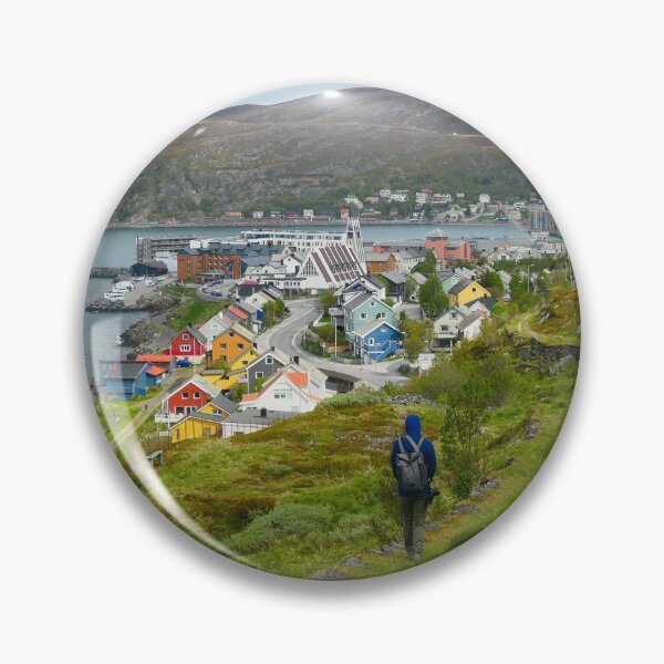 Item preview, View of Hammerfest designed and sold by ChicVoyagePics.