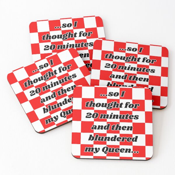 Item preview, Chess Blunders | Funny Way To Lose The Queen designed and sold by McThingummy.