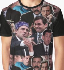 The Office Michael Scott - Steve Carell Graphic T-Shirt
