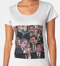 Camiseta premium para mujer La oficina Michael Scott - Steve Carell