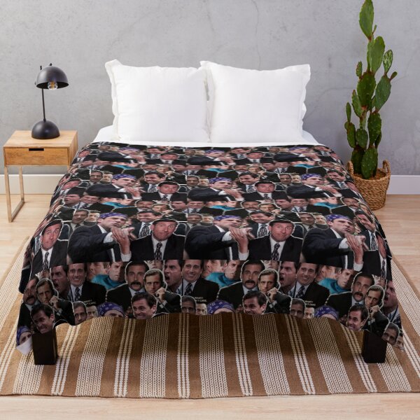 The Office Michael Scott - Steve Carell Throw Blanket