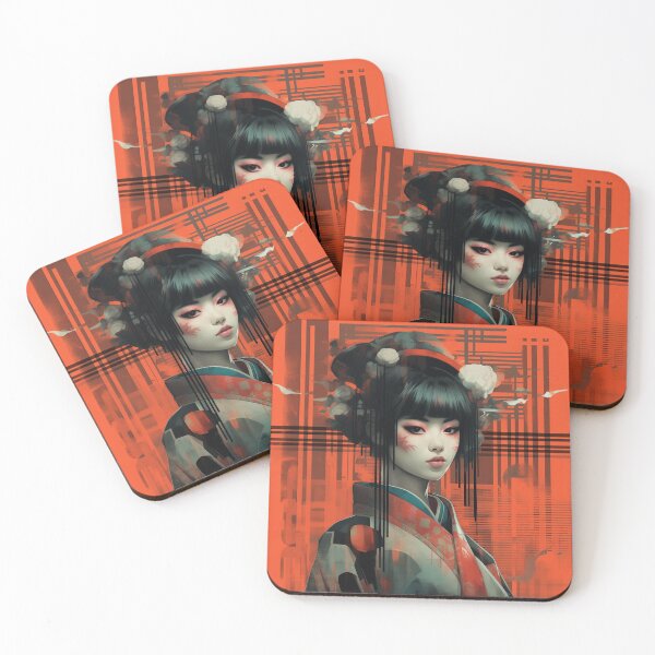 Item preview, Cyber Grace | Anime Elegance in a Cyberpunk World designed and sold by FairX.