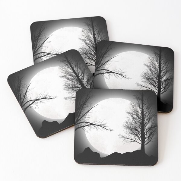 Item preview, Black Night With Full Moon designed and sold by Promoc.