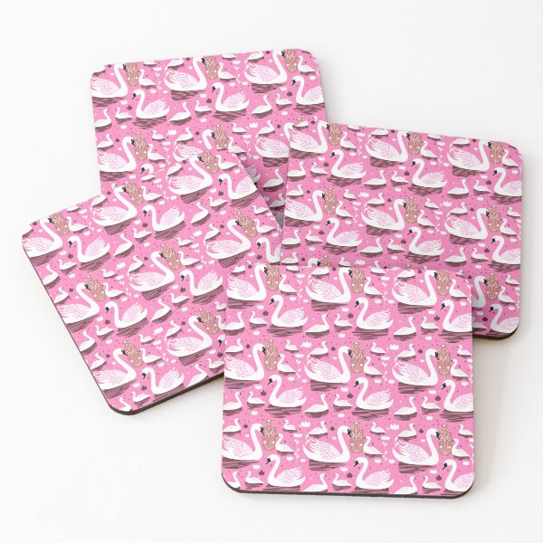 Item preview, Coquette Swans designed and sold by ZenStitchMotifs.