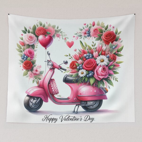 Item preview, The scooter of love - Valentine's Day designed and sold by CreativeMindAH.