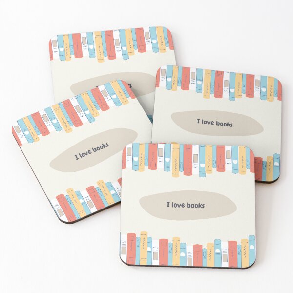 Artikelvorschau, I love books entworfen und verkauft von Hb-Designs123.