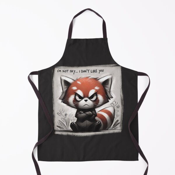 Item preview, Sassy Red Panda - Bold Attitude designed and sold by RuyaFab.