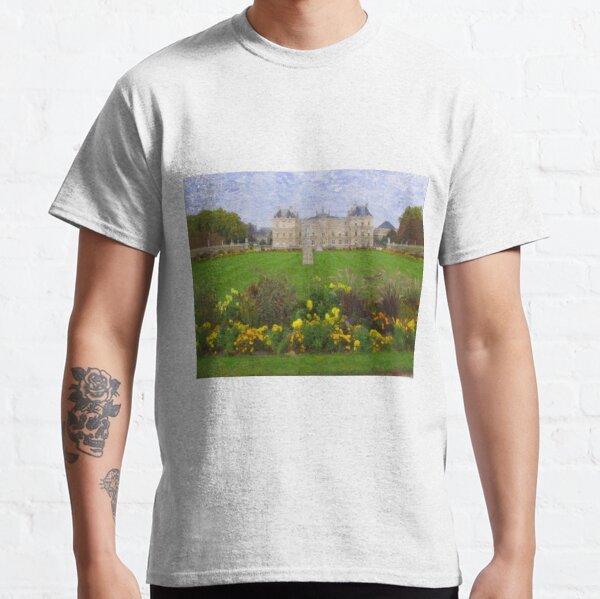 Palace at Luxembourg Gardens in Paris Classic T-Shirt