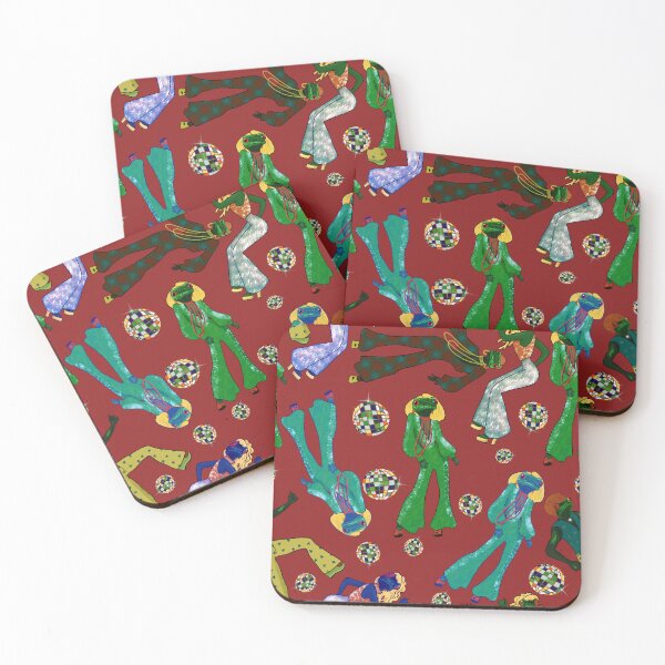 Item preview, disco frogs, pattern designed and sold by AvotArt.
