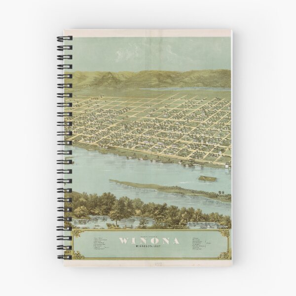 Item preview, Winona, Minnesota (1867) designed and sold by allhistory.