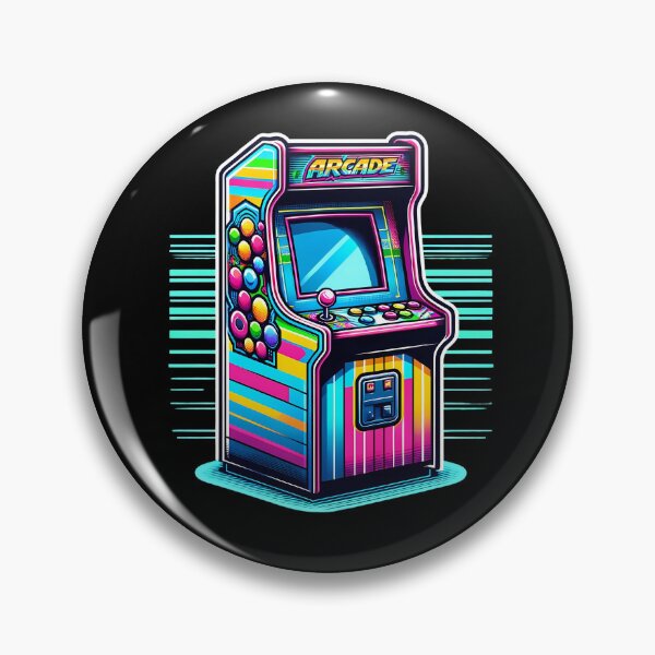 Item preview, Vintage Gaming Machine Pop Art designed and sold by M-ormin.