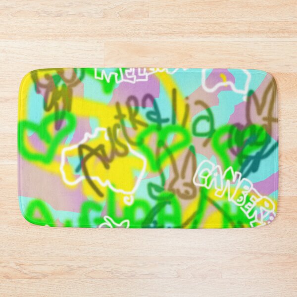 Item preview, Australia (Green Yellow) designed and sold by skullbal.
