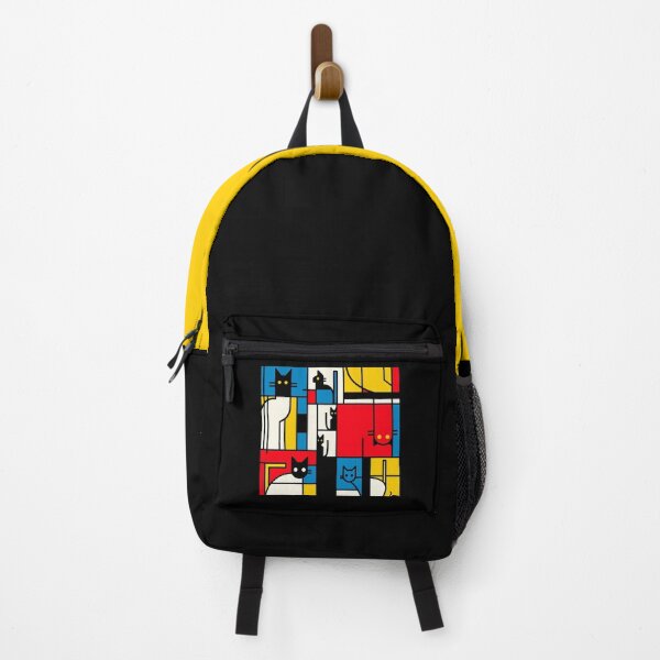 Item preview, The Mondrian Cats by Tobe Fonseca designed and sold by Tobe Fonseca®.