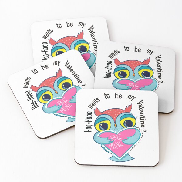 Item preview, How-Hooo wants to be my Valentine, owl , heart, candy heart , Be mine designed and sold by nidimar.