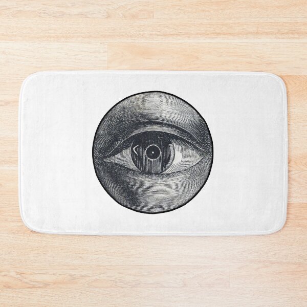Item preview, Pen and Ink Eyeball Art Sketch Pencil Circle Hole designed and sold by kylmllr101684.