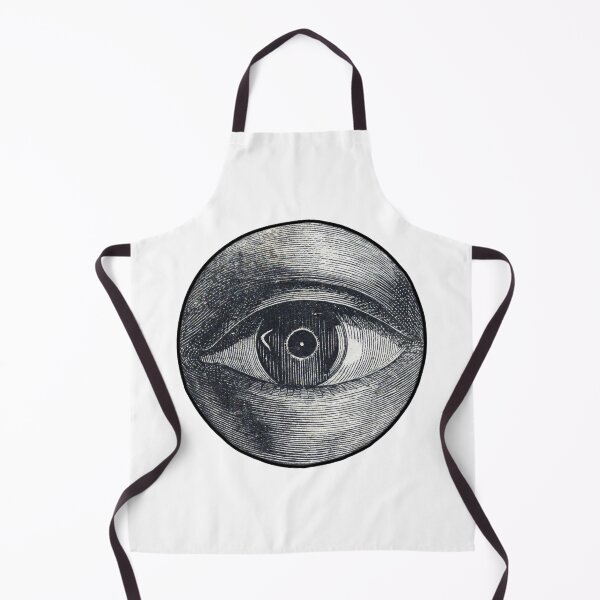 Item preview, Pen and Ink Eyeball Art Sketch Pencil Circle Hole designed and sold by kylmllr101684.