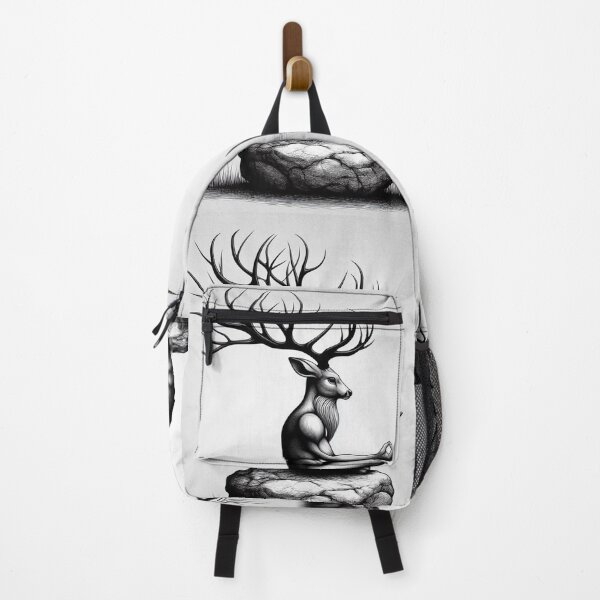 Item preview, Deer meditation designed and sold by TOMASZ-ART.