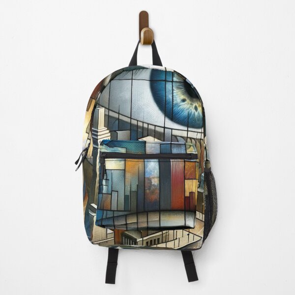 Item preview, Vision of Hope | Cubist City Watched Over by an Eye designed and sold by FairX.