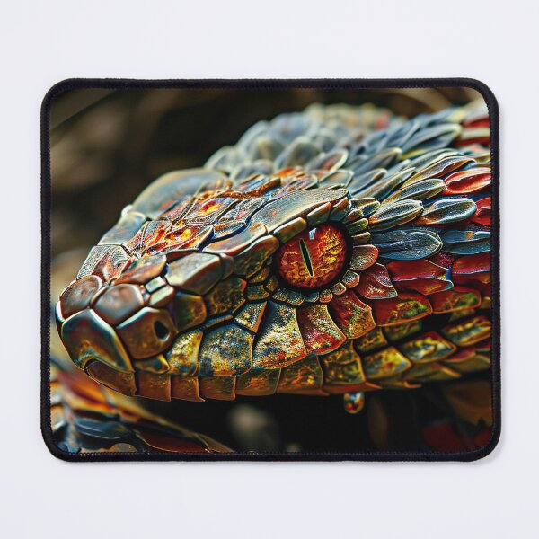 Item preview, Fire-Eyed Dragon Snake designed and sold by OccultDreams.