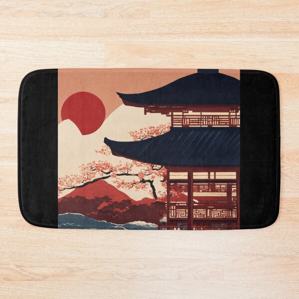 Item preview, Kensho - Japanese Painting background print designed and sold by Magical-bear.