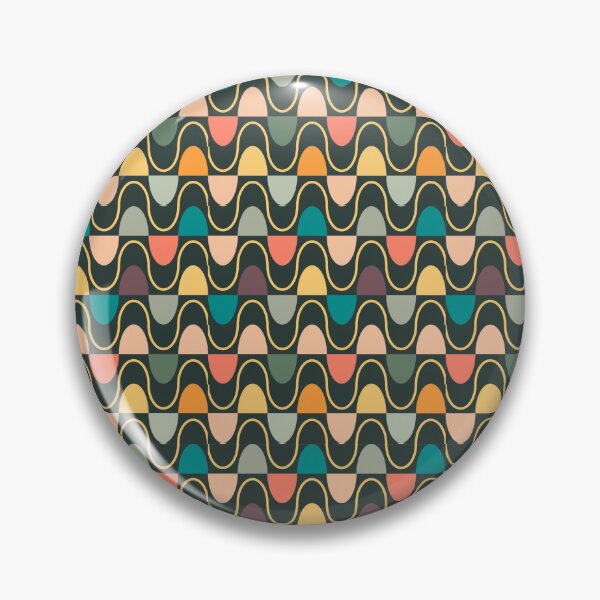 Item preview, Retro Vintage Colorful Pattern  designed and sold by mwagie.