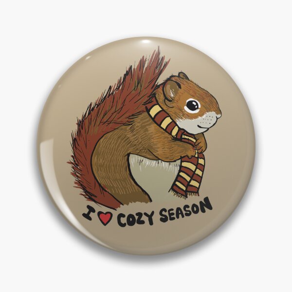 Item preview, Cozy Season Squirrel  designed and sold by Lisa Gene.