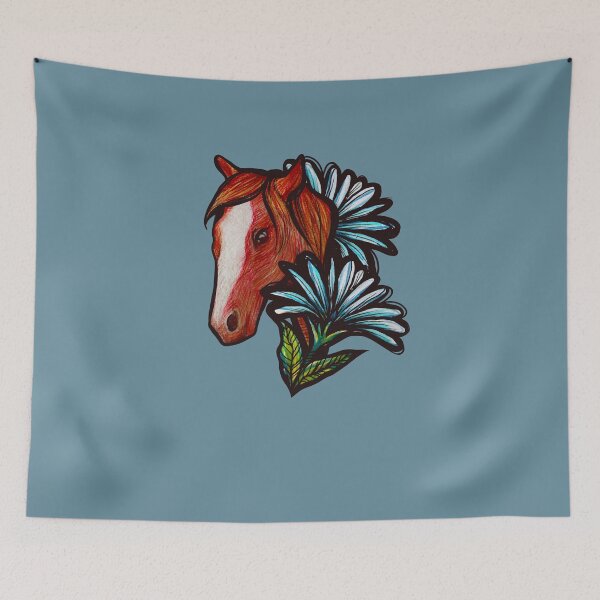 Item preview, Brown Horse Art designed and sold by FrictionMaxxing.